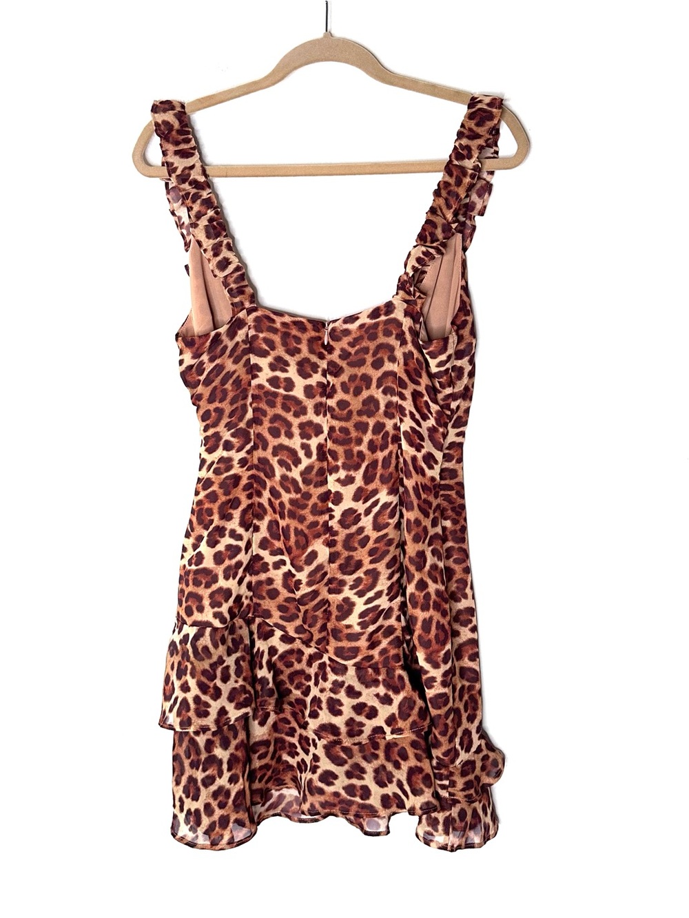 RUNAWAY THE LABEL
ROMELLY MINI DRESS - LEOPARD PRINT L - Picture 8 of 8